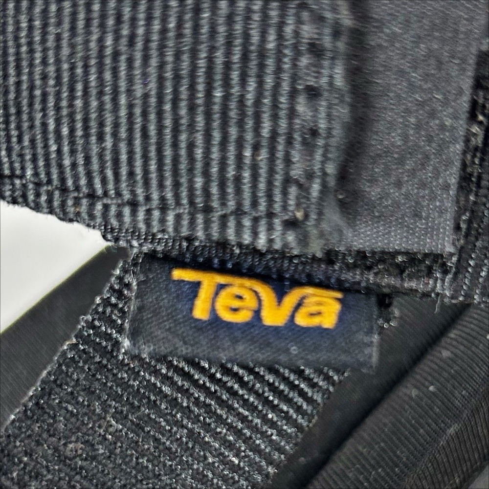 Teva Black and White Platform Sandals - Picture 8 of 9